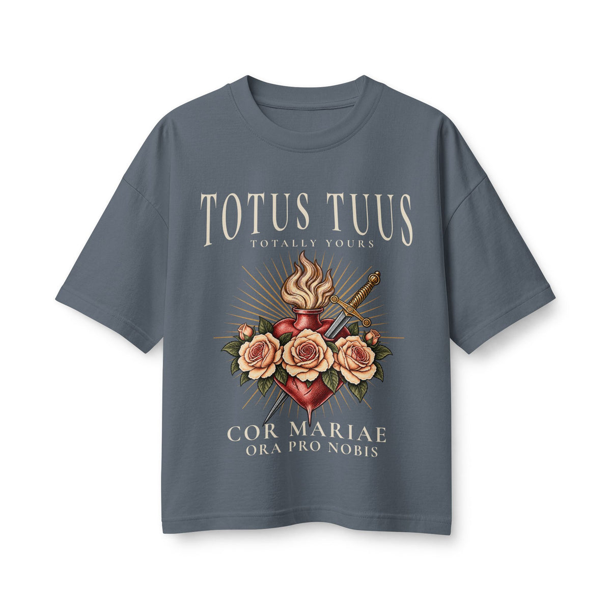 Totus Tuus Immaculate Heart Women’s Boxy Tee