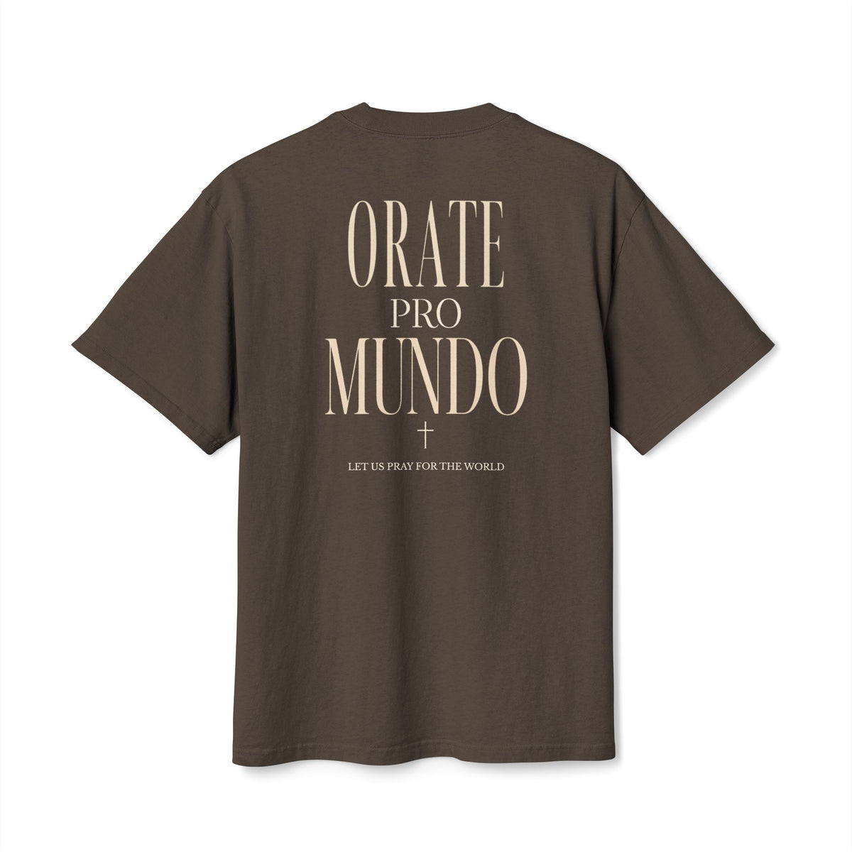 ORATE PRO MUNDO — Pray for the World Heavyweight Tee