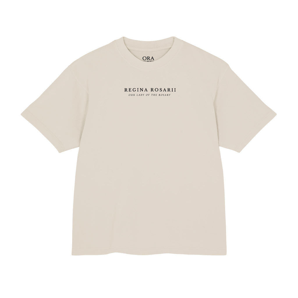 Our Lady of the Rosary — Regina Rosarii Heavyweight Tee