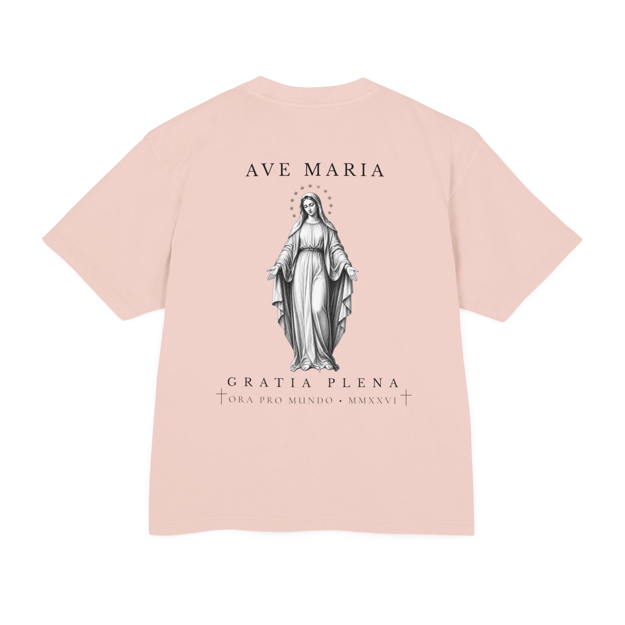 Ave Maria — Virgin Mary Heavyweight Tee