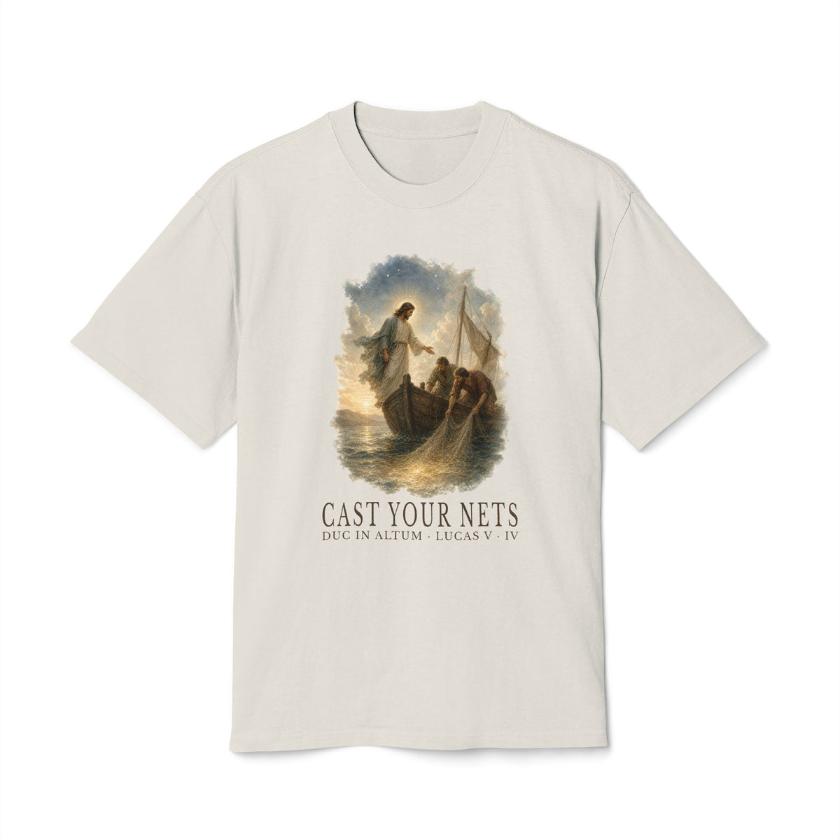 Cast Your Nets Sacred Art Tee