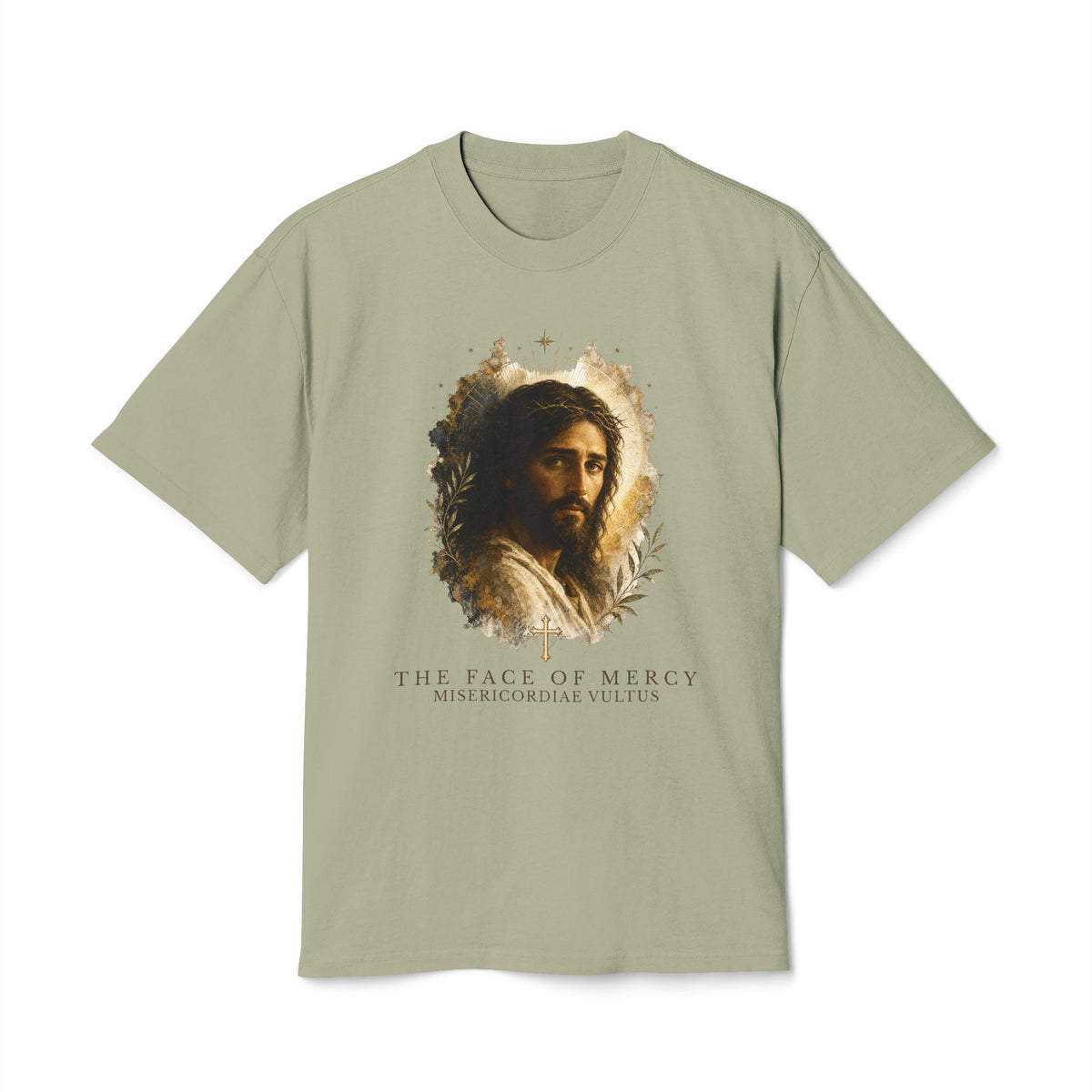 The Face of Mercy Sacred Art Tee