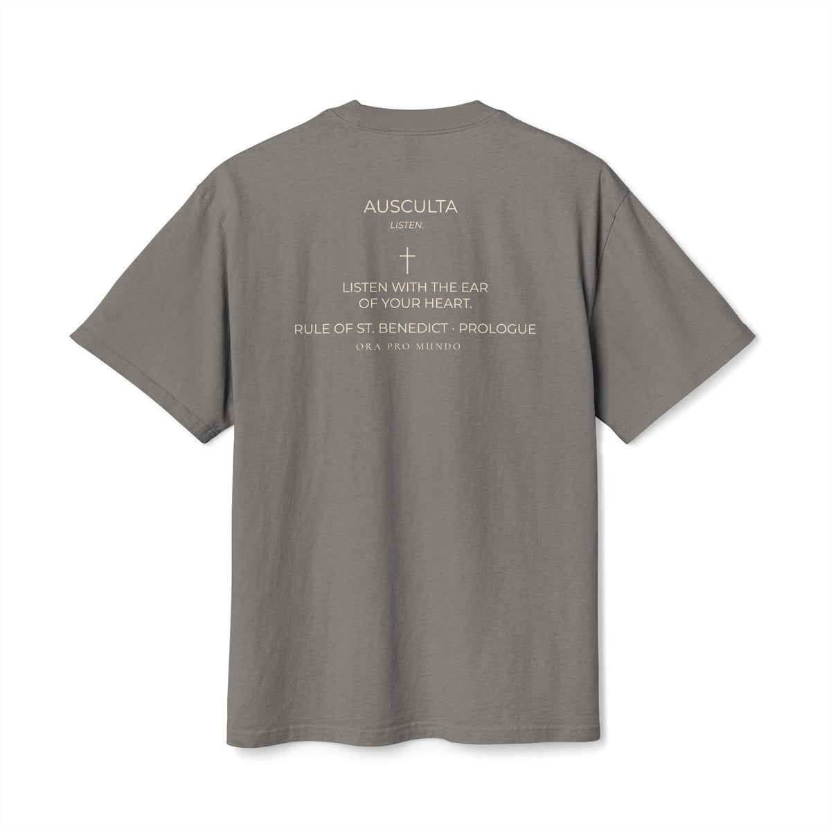 Be A Saint — St. Benedict Tee
