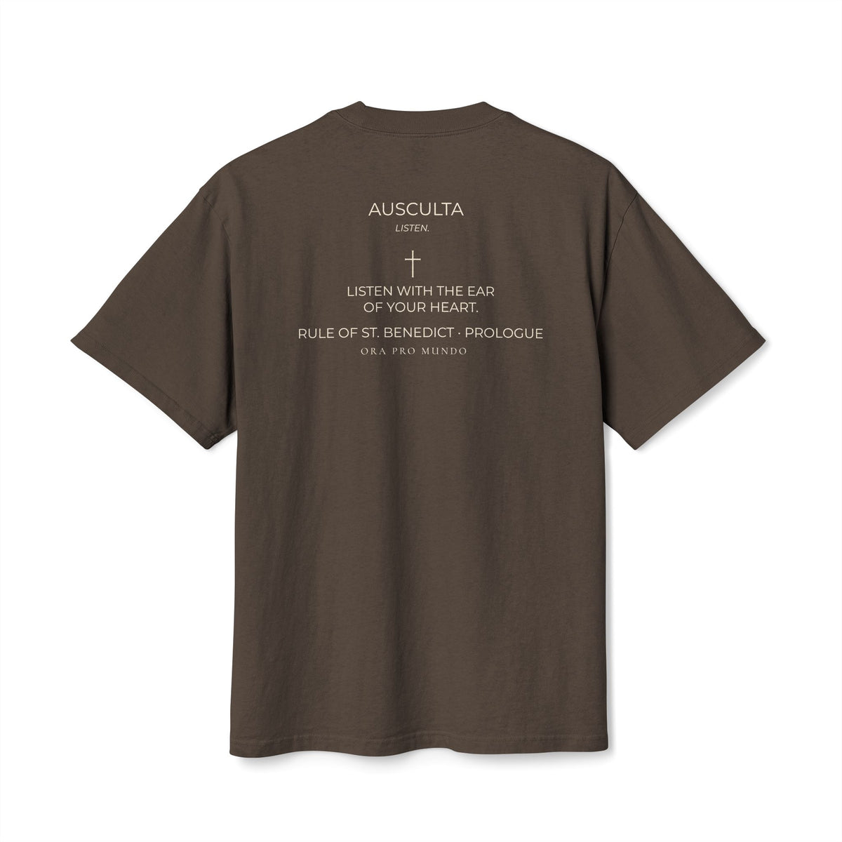 Be A Saint — St. Benedict Tee