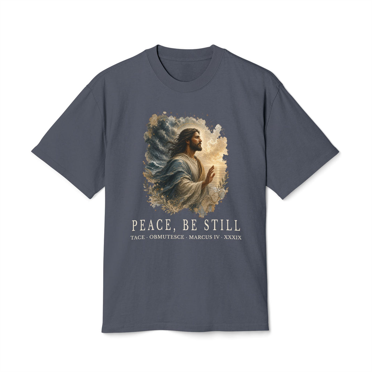 Peace, Be Still Sacred Art Tee