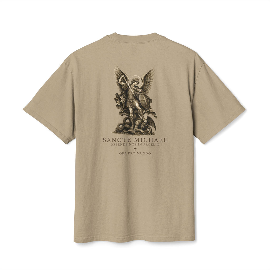 St. Michael the Archangel Tee — Quis Ut Deus? | Ora Pro Mundo