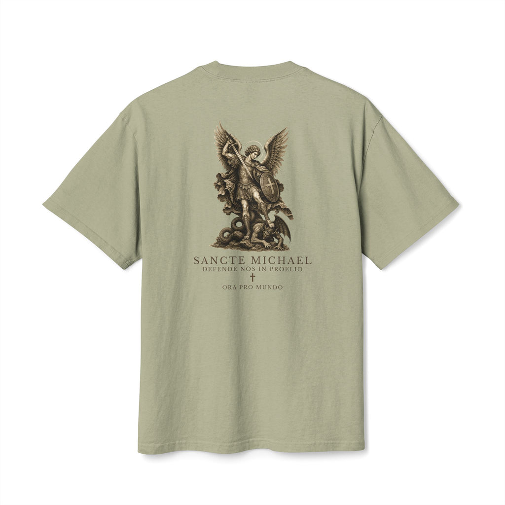 St. Michael the Archangel Tee — Quis Ut Deus? | Ora Pro Mundo