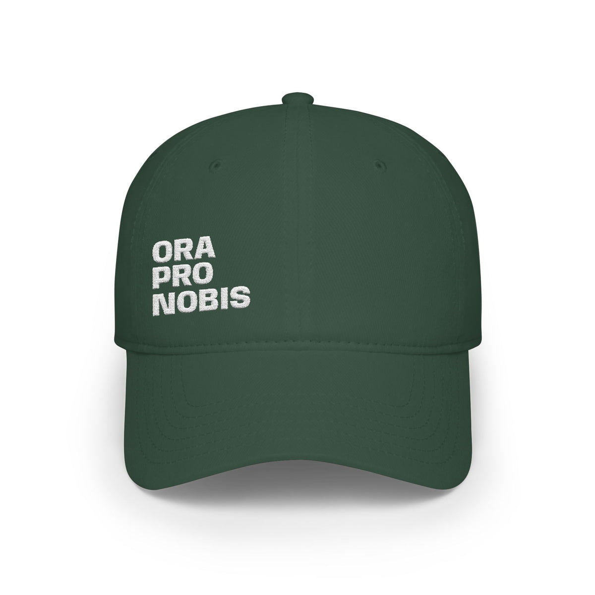 ORA PRO NOBIS — Catholic Embroidered Cap