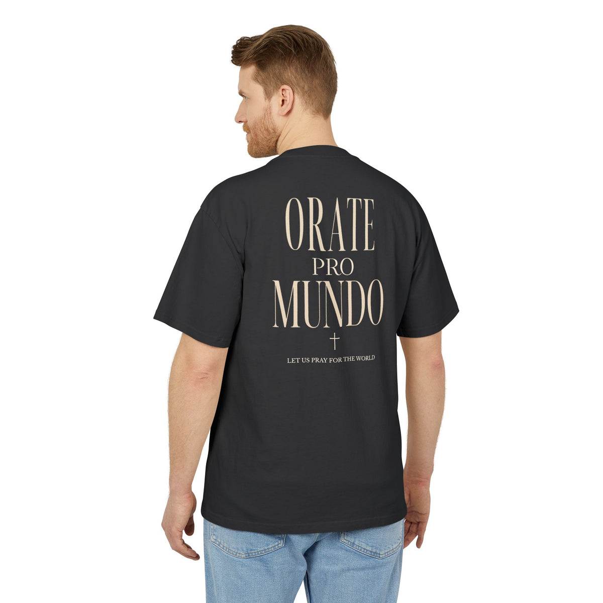 ORATE PRO MUNDO — Pray for the World Heavyweight Tee