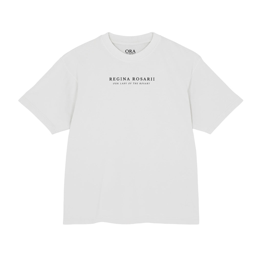 Our Lady of the Rosary — Regina Rosarii Heavyweight Tee