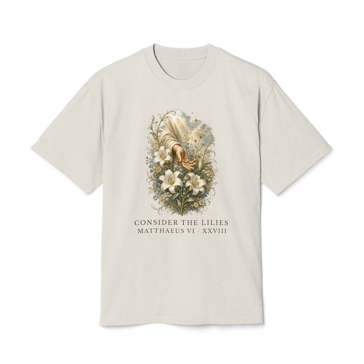 Consider the Lilies Sacred Art Tee