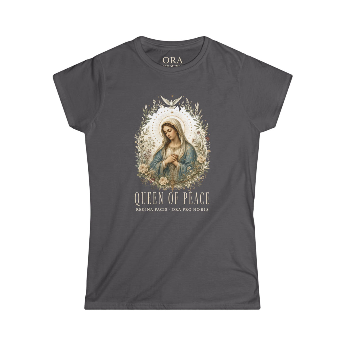 Queen of Peace Women’s Silhouette Tee