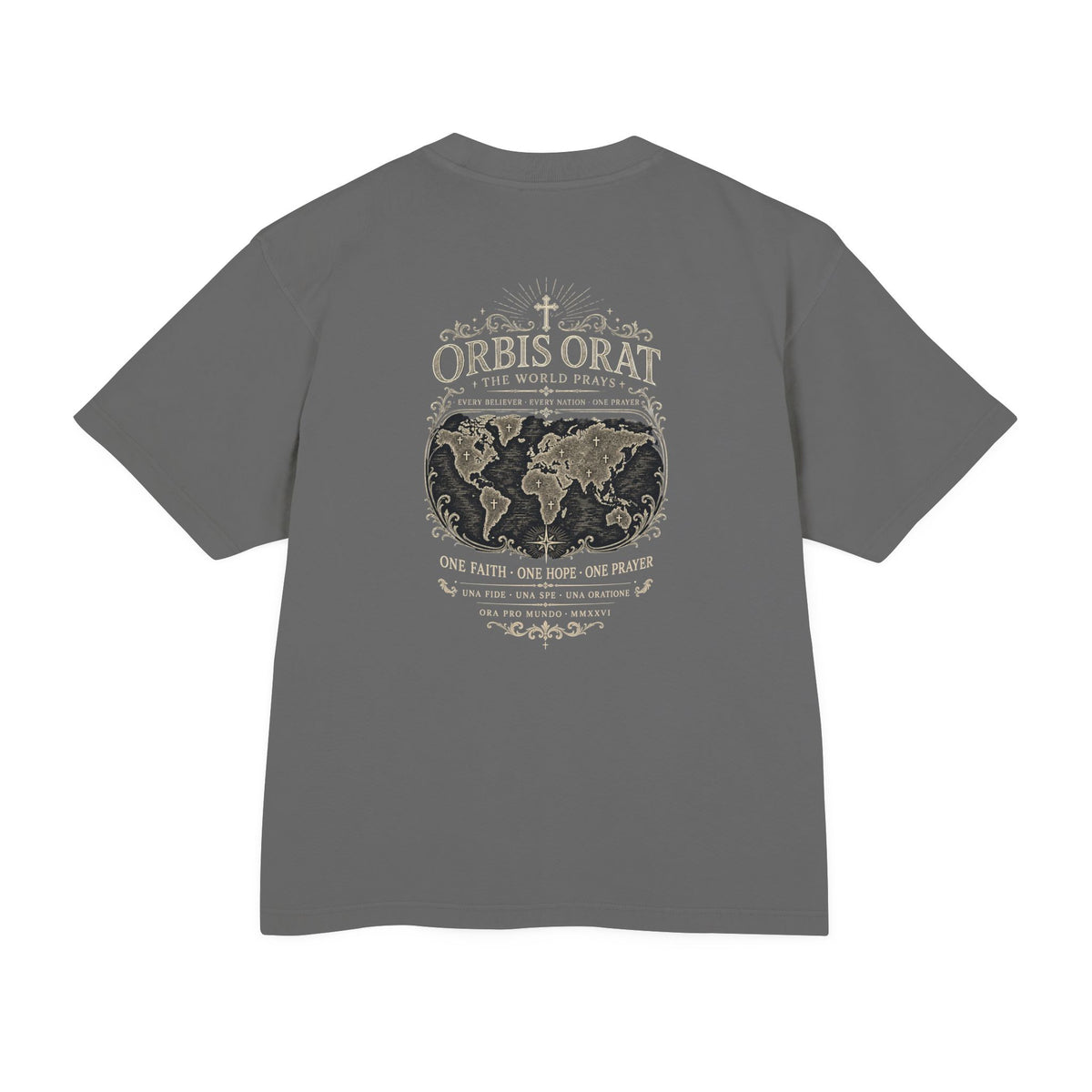 ORBIS ORAT — The World Prays Tee | ORA Pro Mundo