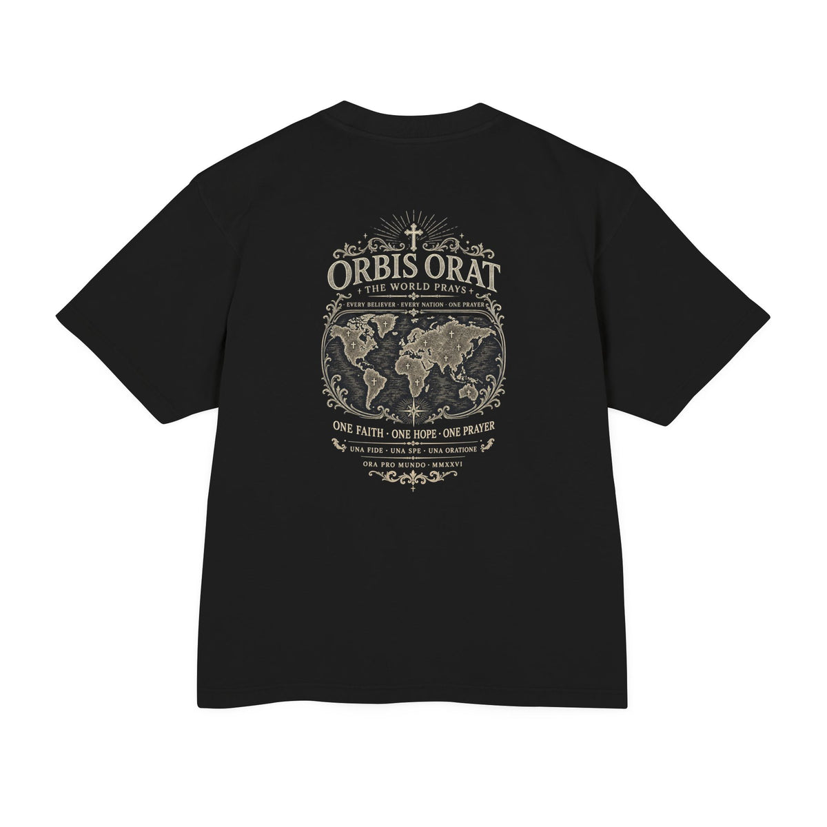 ORBIS ORAT — The World Prays Tee | ORA Pro Mundo