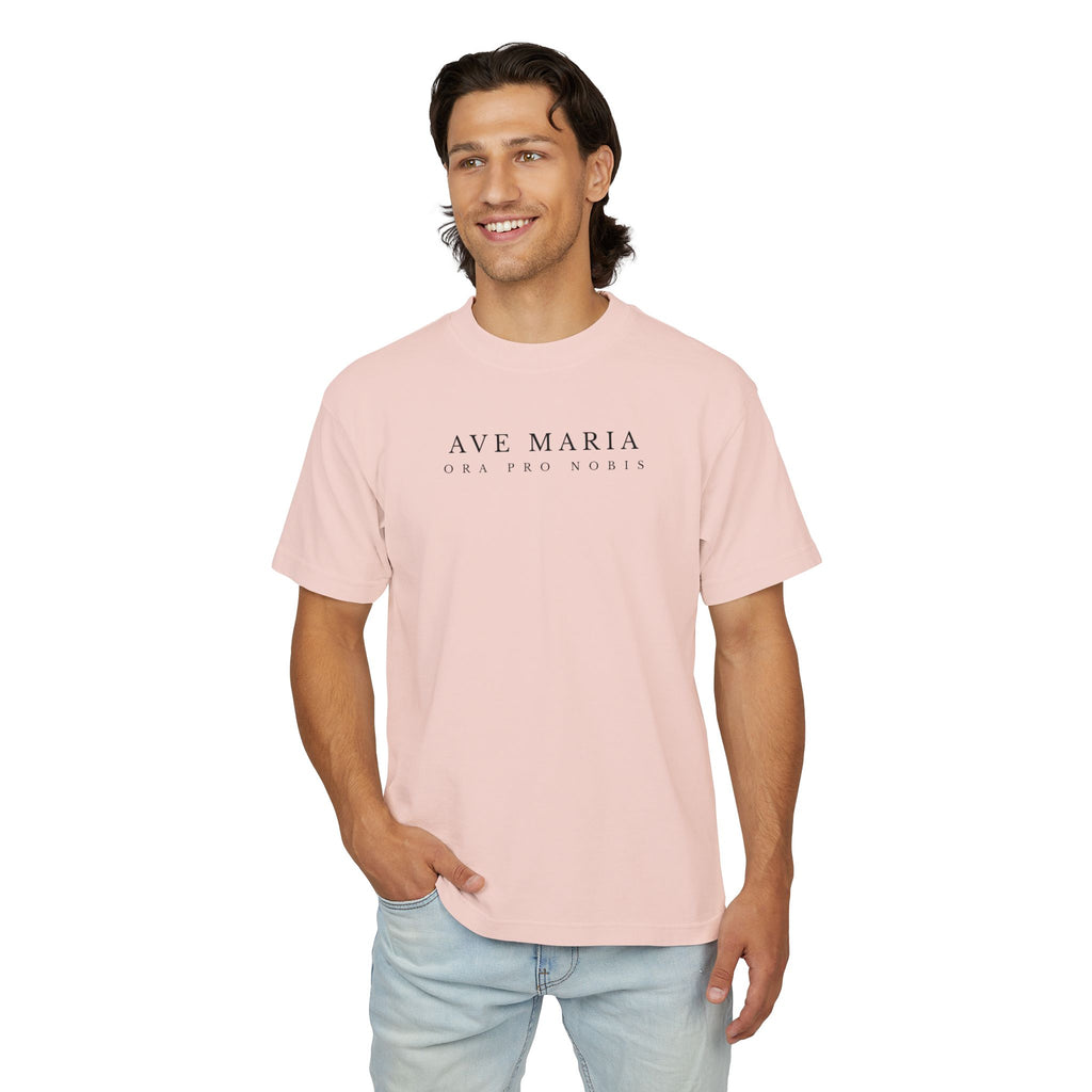 Ave Maria — Virgin Mary Heavyweight Tee