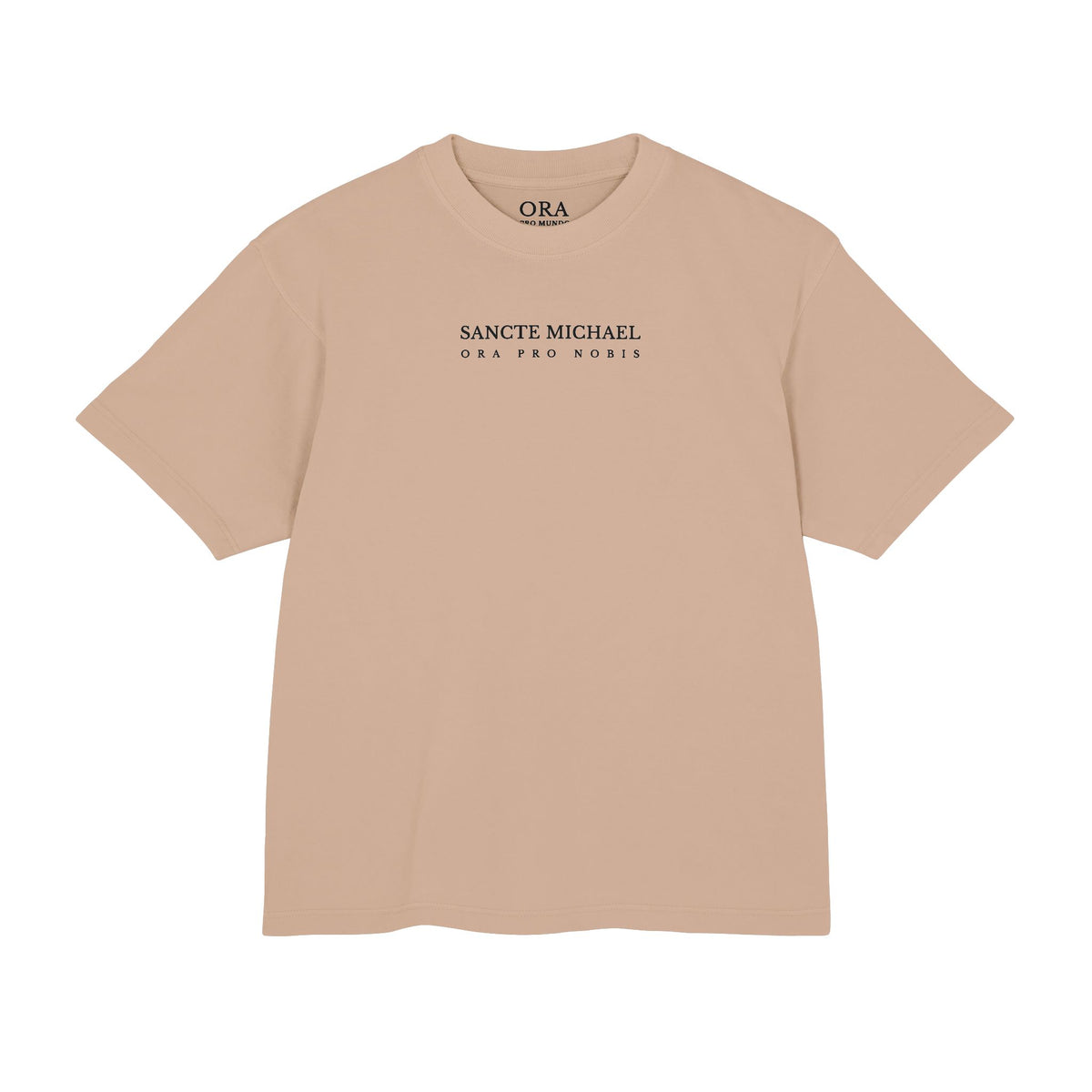 Sancte Michael — St. Michael the Archangel Heavyweight Tee