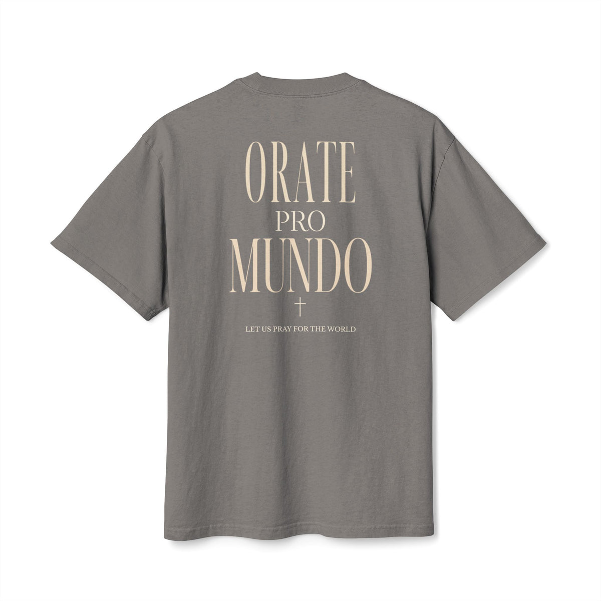 ORATE PRO MUNDO — Pray for the World Heavyweight Tee