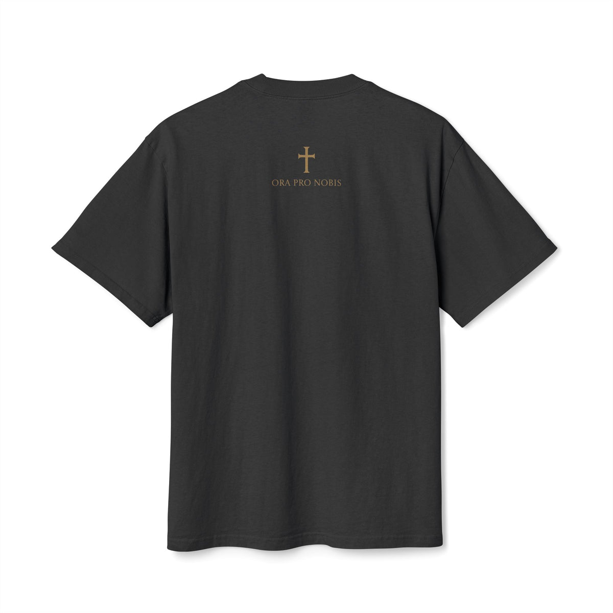 St. Michael Defend Us in Battle Men’s Heavyweight Tee