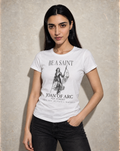Be a Saint: St. Joan of Arc Women’s Silhouette Tee