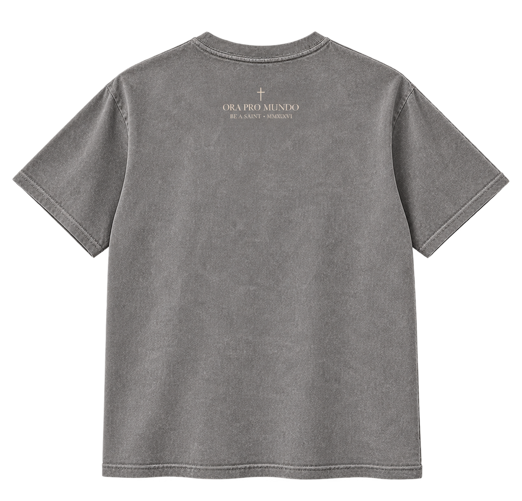 Be A Saint — St. Joan of Arc Stone Wash Tee