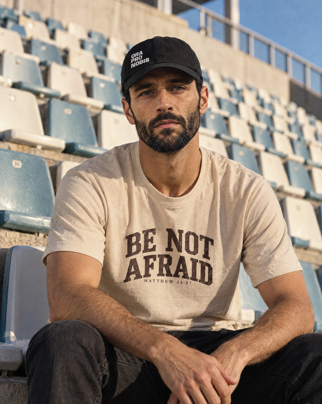 Be Not Afraid T-Shirt | Inspirational Scripture Tee