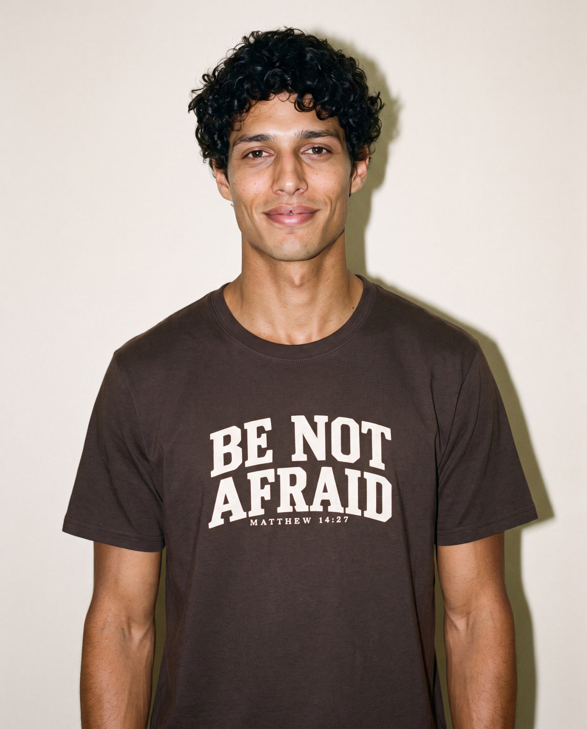Be Not Afraid T-Shirt | Inspirational Scripture Tee - Classic colors