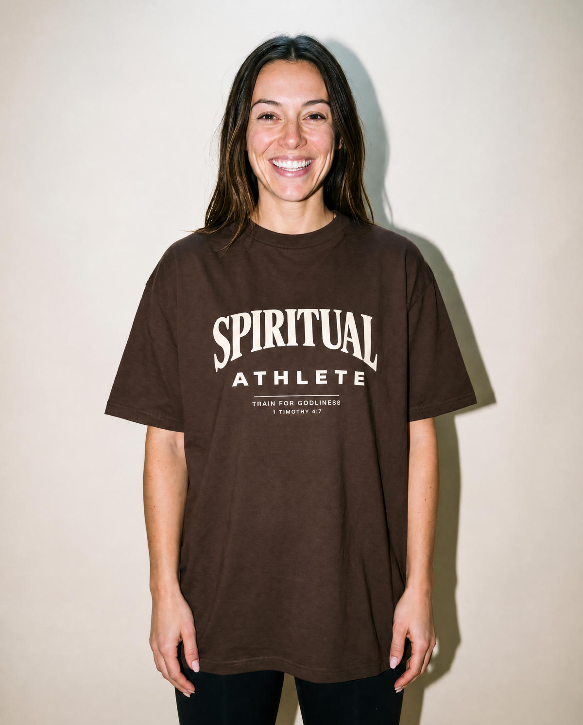 Spiritual Athlete Christian Tee | 1 Timothy 4:7