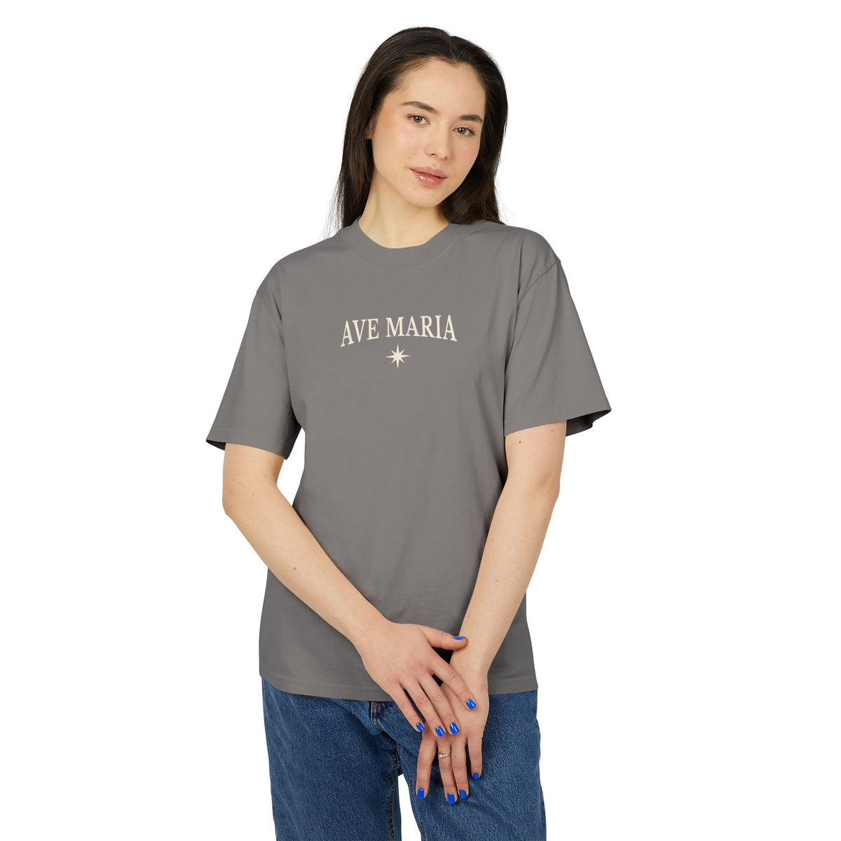 TOTUS TUUS — Immaculate Heart Unisex Heavyweight Tee