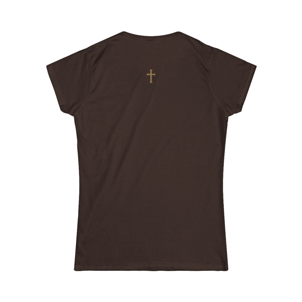 St. Michael the Archangel Women’s Tee – Defende Nos in Proelio