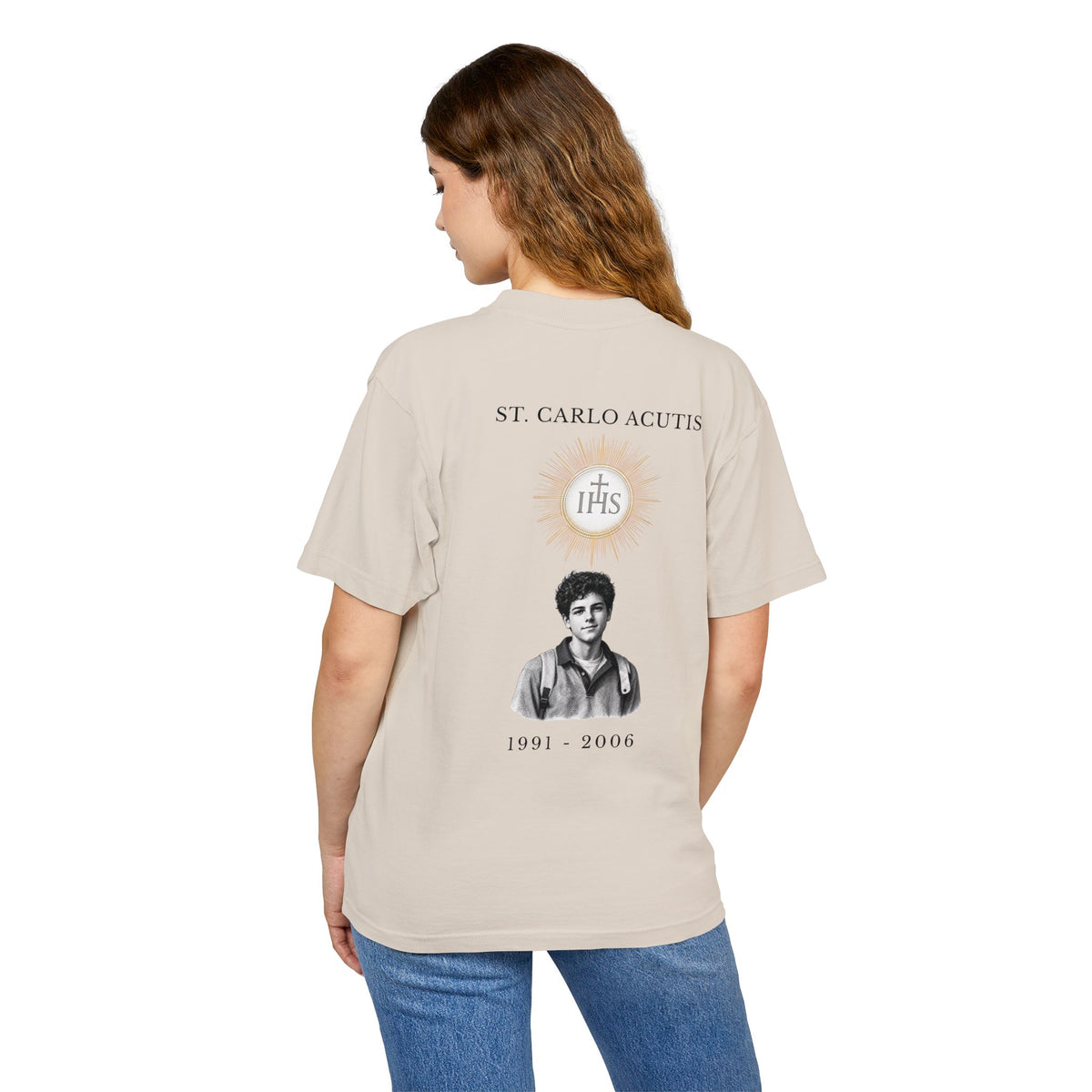 St. Carlo Acutis Eucharist Tee — My Highway to Heaven
