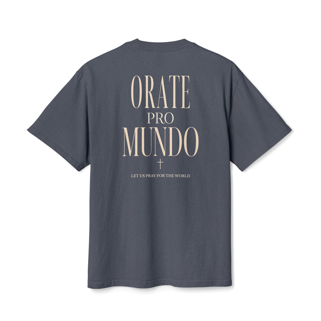 ORATE PRO MUNDO — Pray for the World Heavyweight Tee