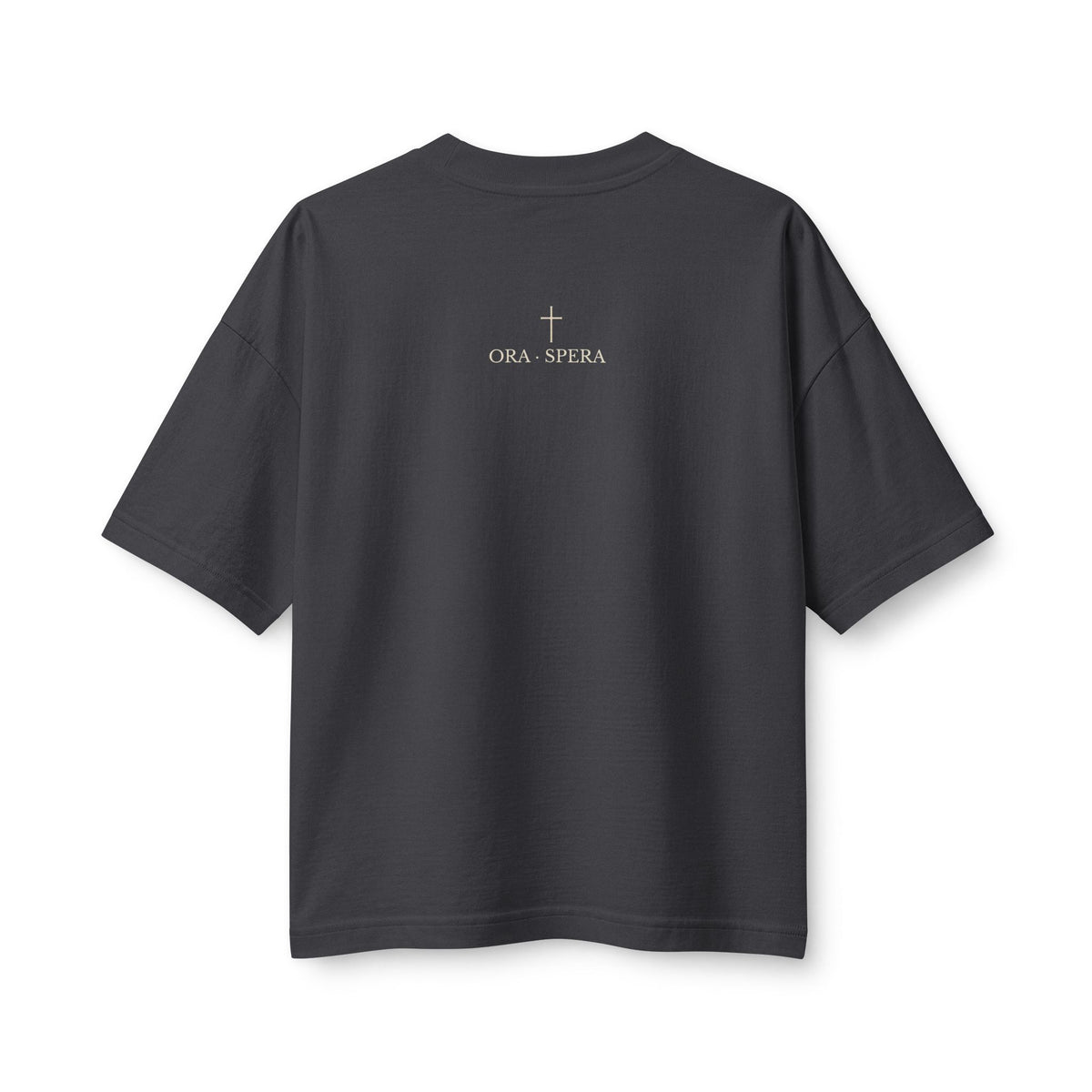 Padre Pio Sacred Heart Women’s Boxy Tee | Pray, Hope & Don’t Worry