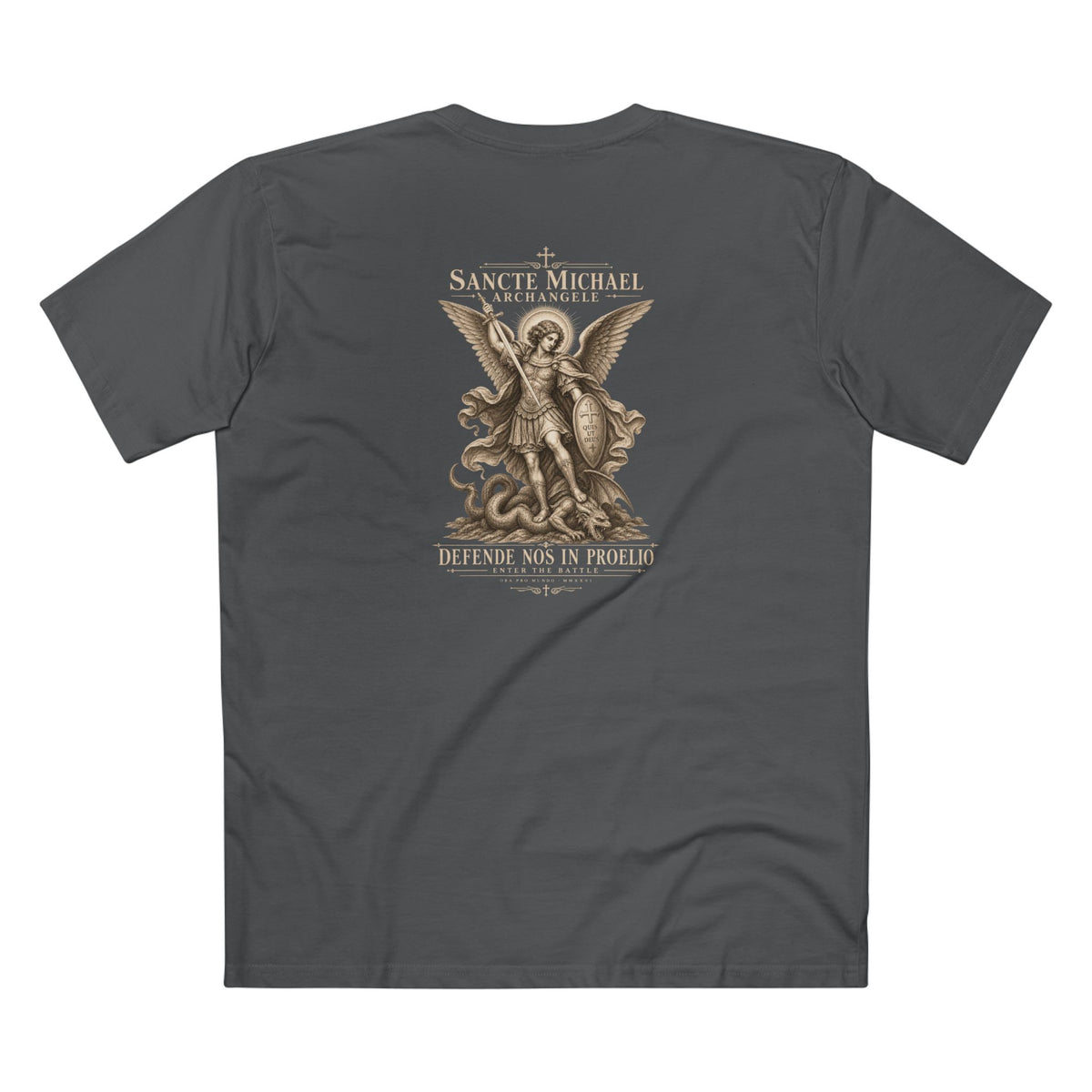 St. Michael the Archangel — Defende Nos in Proelio Tee