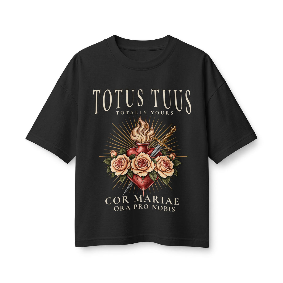 Totus Tuus Immaculate Heart Women’s Boxy Tee