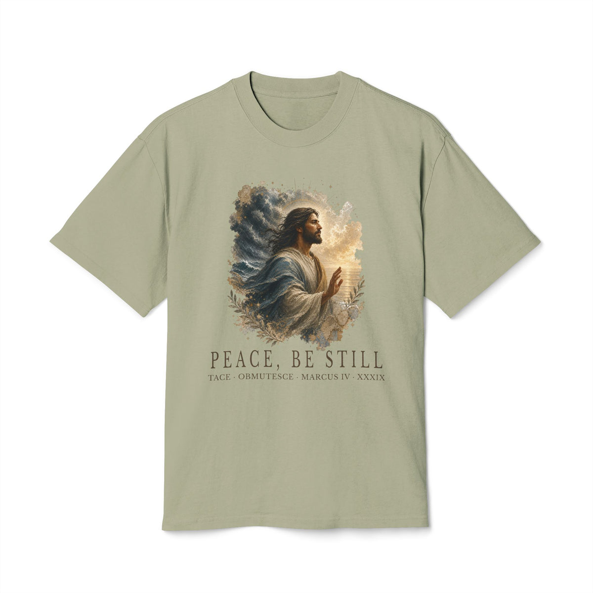 Peace, Be Still Sacred Art Tee