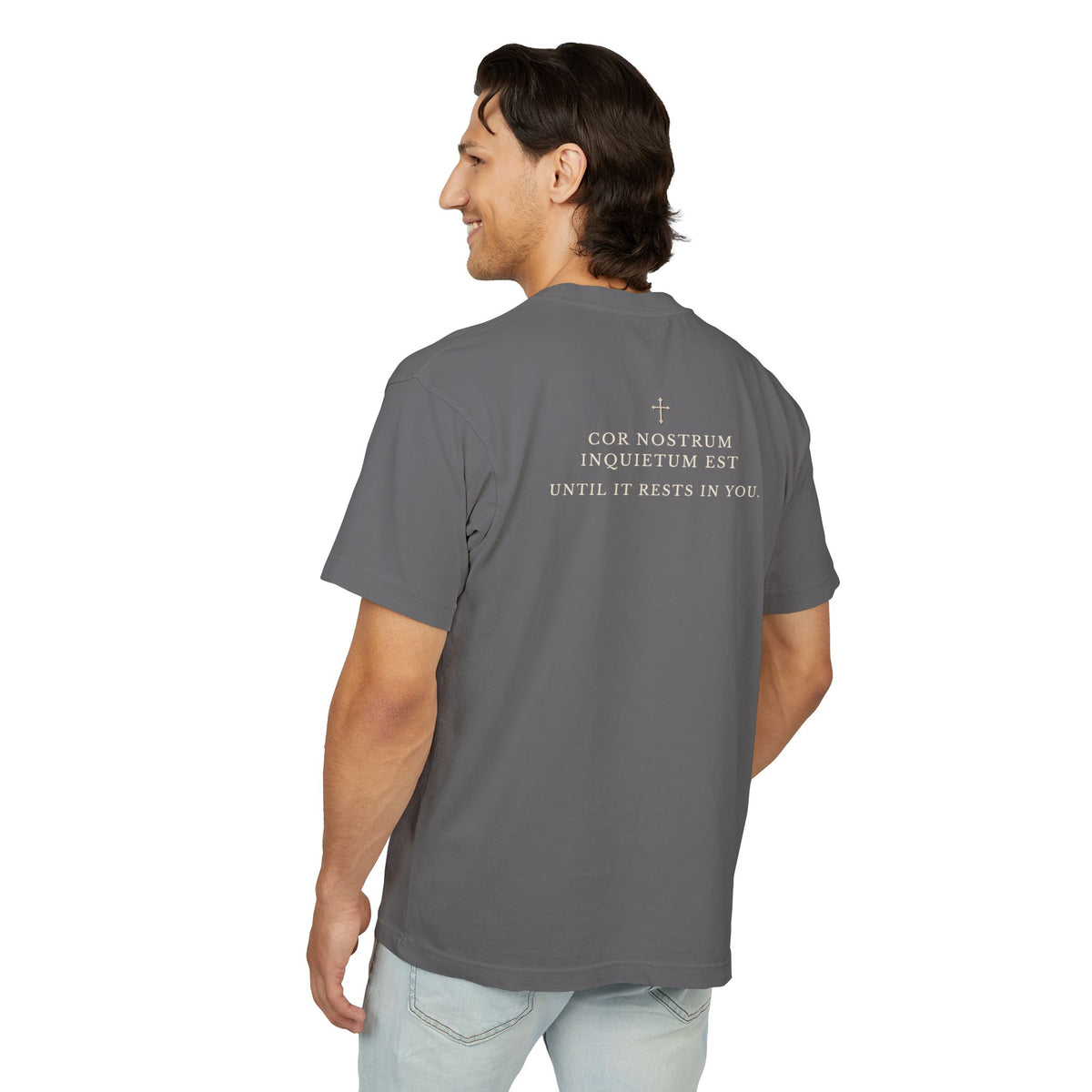 Be A Saint — St. Augustine Heavyweight Tee