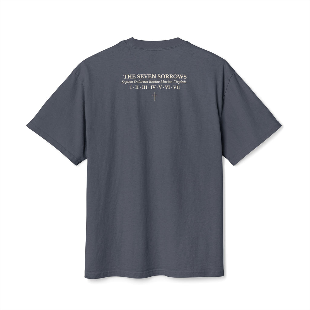 Our Lady of Sorrows Tee | BE A SAINT Heavyweight tee