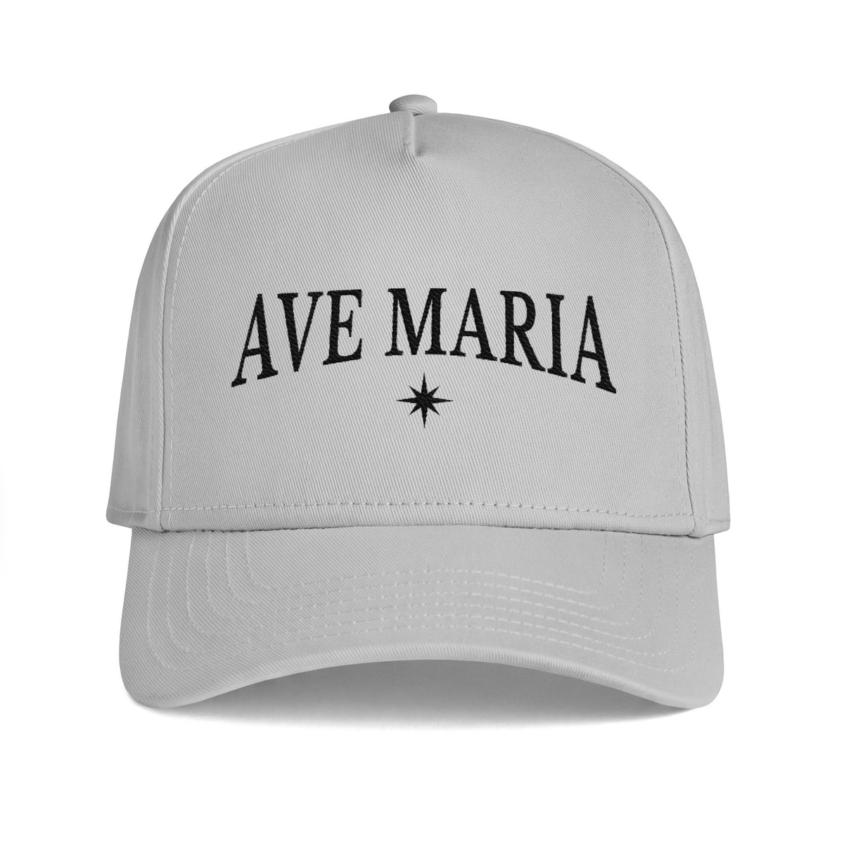 AVE MARIA Marian Star Embroidered Cap