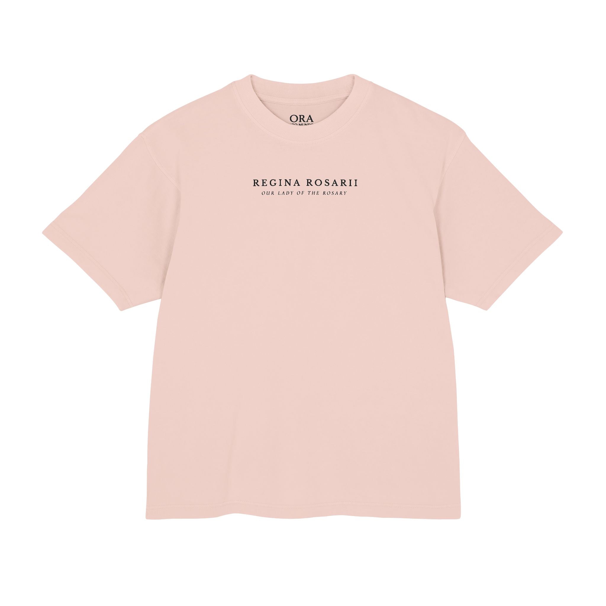 Our Lady of the Rosary — Regina Rosarii Heavyweight Tee