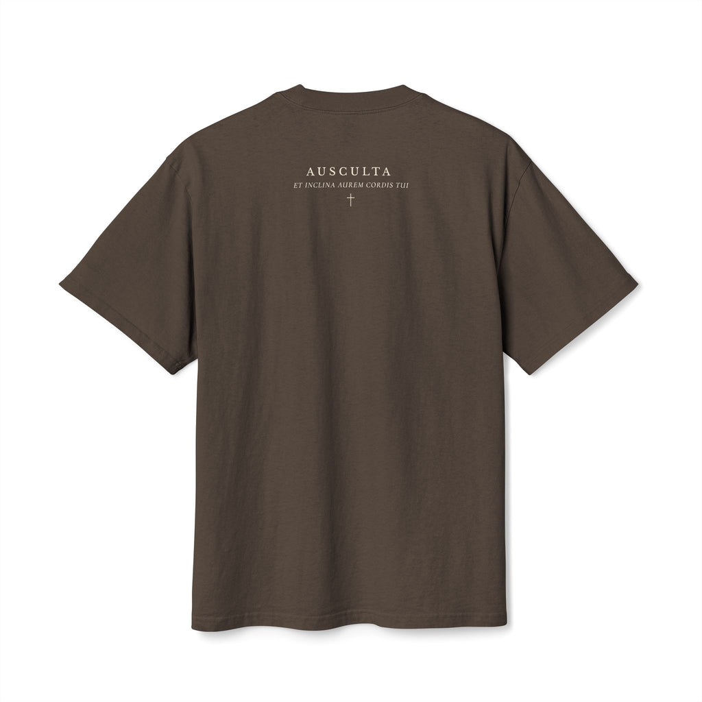Be A Saint — St. Benedict Tee