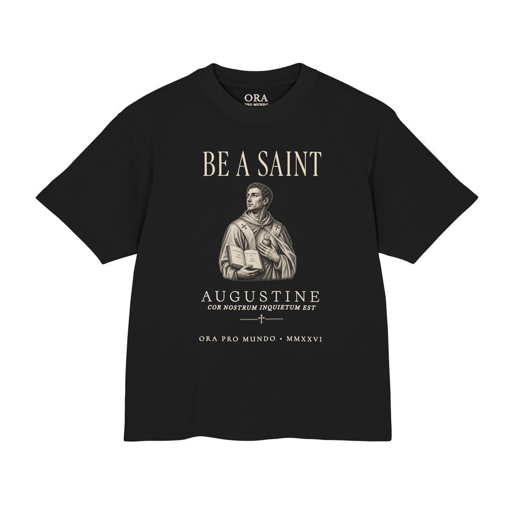 Be A Saint — St. Augustine Heavyweight Tee