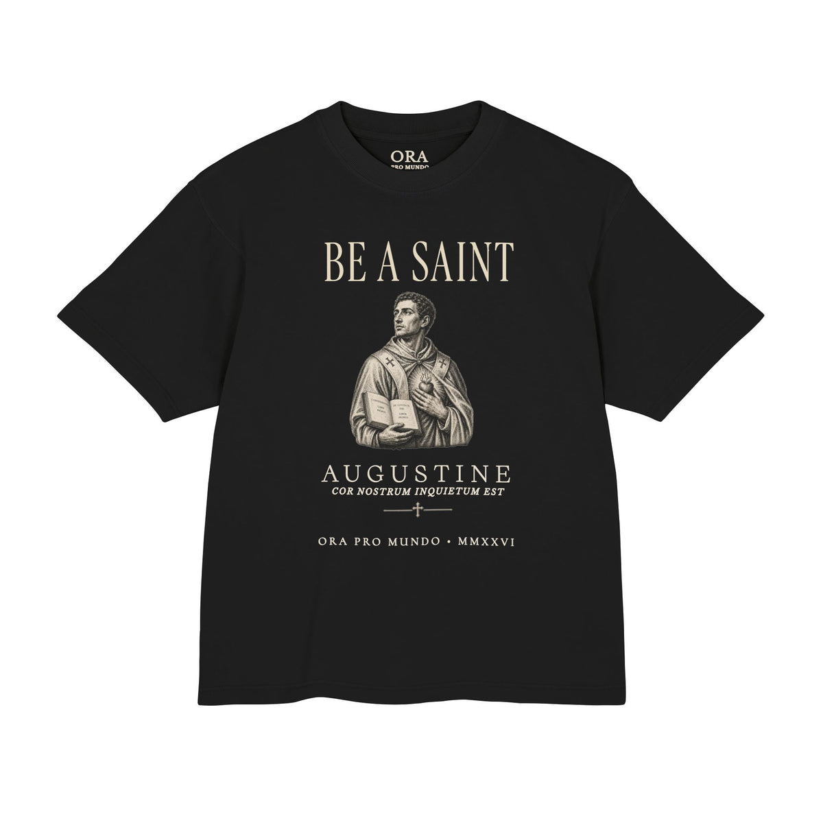 Be A Saint — St. Augustine Heavyweight Tee