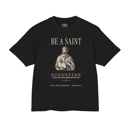 Be A Saint — St. Augustine Heavyweight Tee
