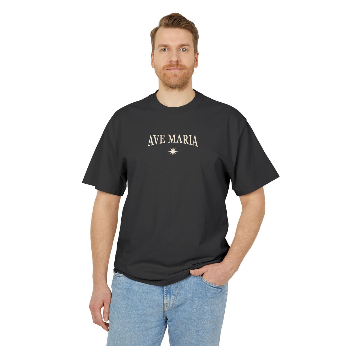 TOTUS TUUS — Immaculate Heart Unisex Heavyweight Tee