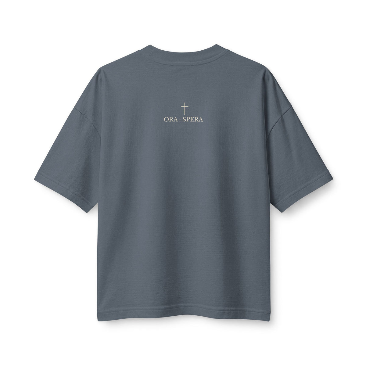 Padre Pio Sacred Heart Women’s Boxy Tee | Pray, Hope & Don’t Worry