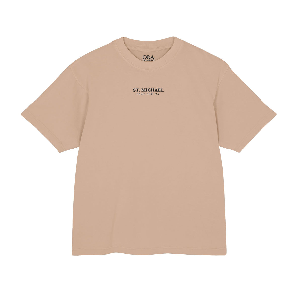 St. Michael — Defend Us in Battle Heavyweight Tee