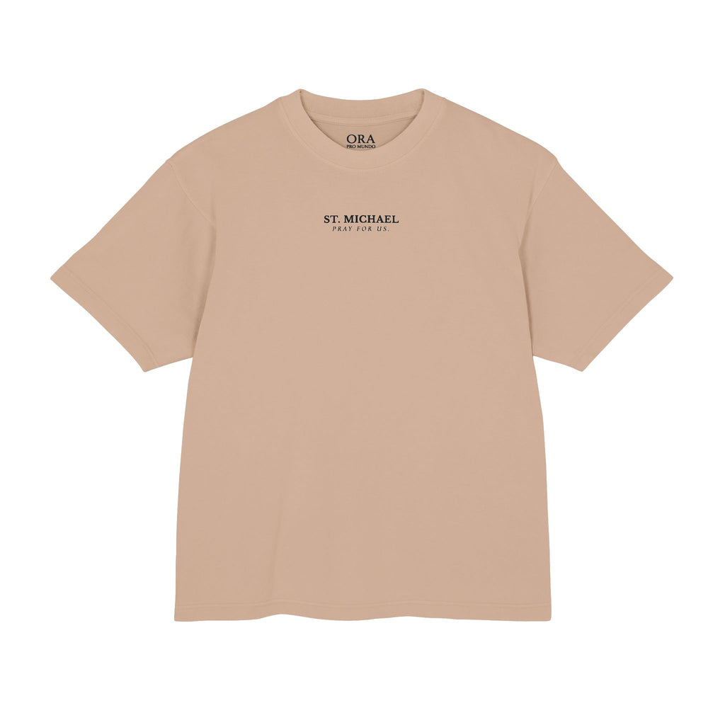 St. Michael — Defend Us in Battle Heavyweight Tee