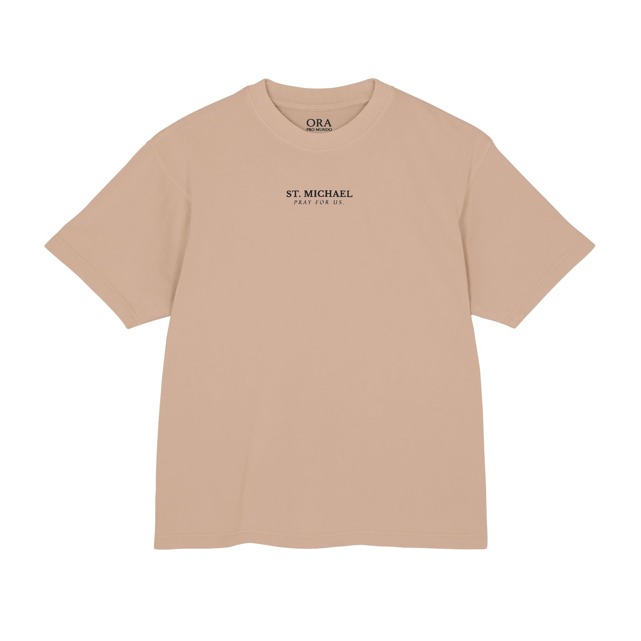 St. Michael — Defend Us in Battle Heavyweight Tee