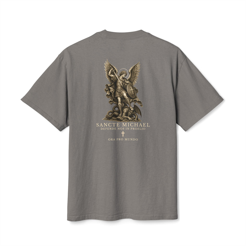 St. Michael the Archangel Tee — Quis Ut Deus? | Ora Pro Mundo