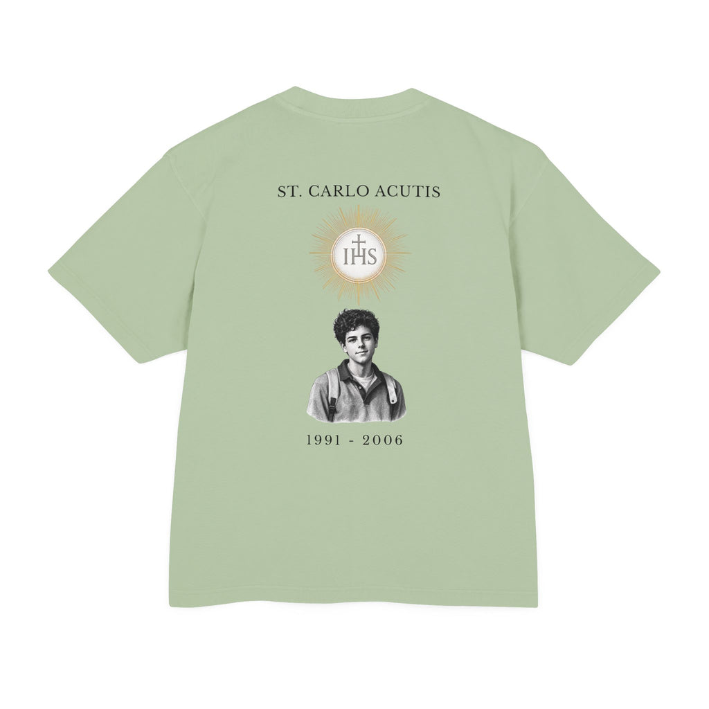 St. Carlo Acutis Eucharist Tee — My Highway to Heaven